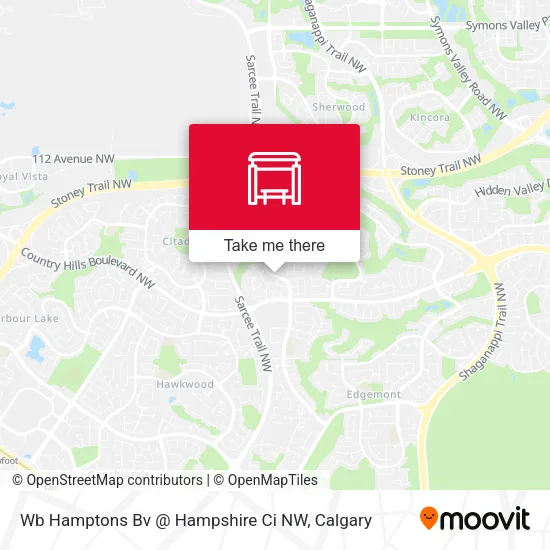 Wb Hamptons Bv @ Hampshire Ci NW map