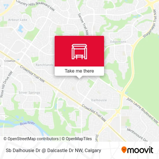 Sb Dalhousie Dr @ Dalcastle Dr NW plan