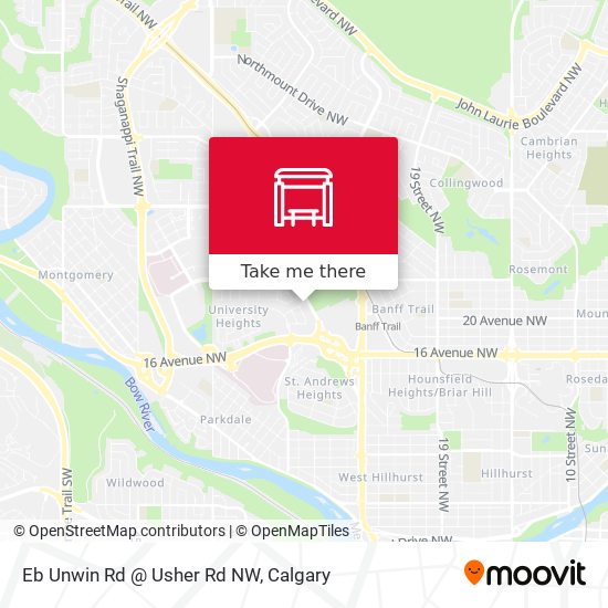 Eb Unwin Rd @ Usher Rd NW map