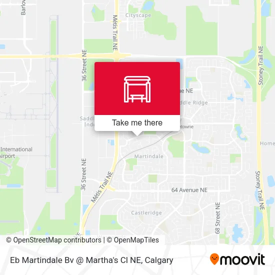Eb Martindale Bv @ Martha's Cl NE map