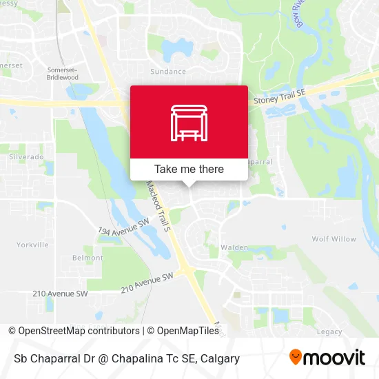Sb Chaparral Dr @ Chapalina Tc SE map