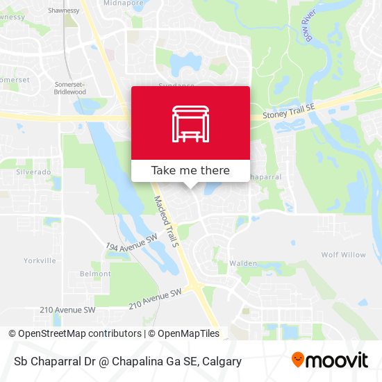 Sb Chaparral Dr @ Chapalina Ga SE map