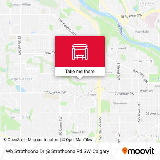 Wb Strathcona Dr @ Strathcona Rd SW plan