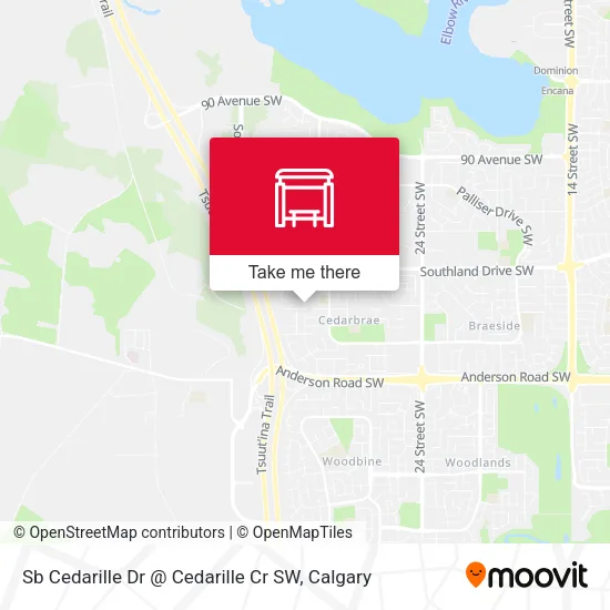 Sb Cedarille Dr @ Cedarille Cr SW plan