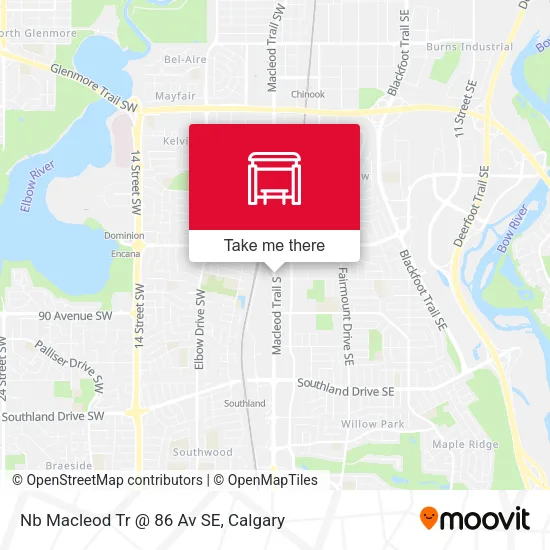 Nb Macleod Tr @ 86 Av SE map