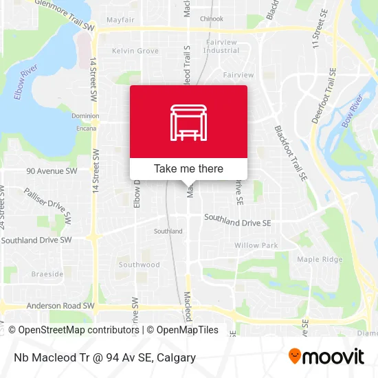Nb Macleod Tr @ 94 Av SE map