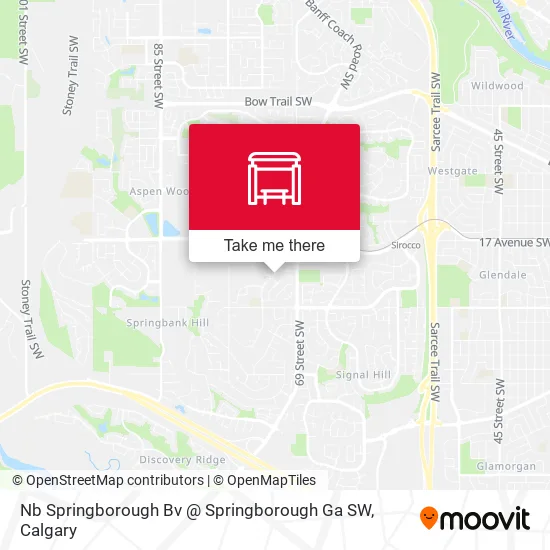 Nb Springborough Bv @ Springborough Ga SW map