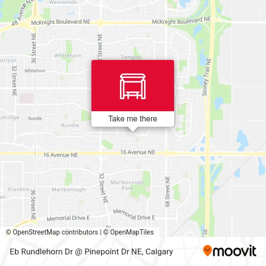 Eb Rundlehorn Dr @ Pinepoint Dr NE map