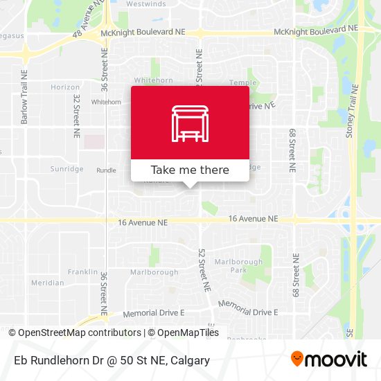 Eb Rundlehorn Dr @ 50 St NE map