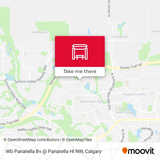 Wb Panatella Bv @ Panatella Hl NW map