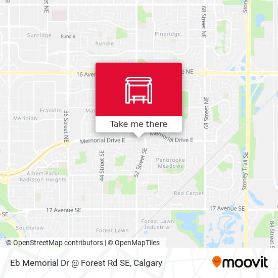 Eb Memorial Dr @ Forest Rd SE map