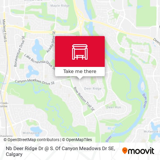 Nb Deer Ridge Dr @ S. Of Canyon Meadows Dr SE map