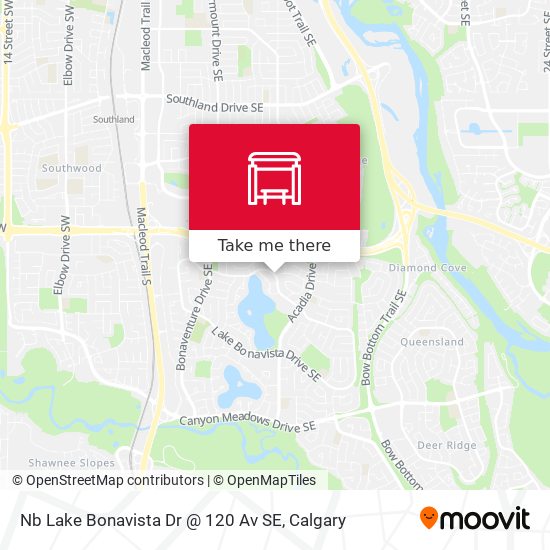 Nb Lake Bonavista Dr @ 120 Av SE map