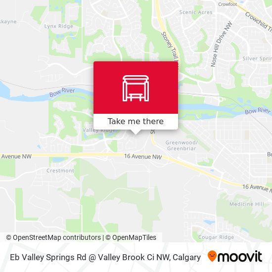 Eb Valley Springs Rd @ Valley Brook Ci NW map