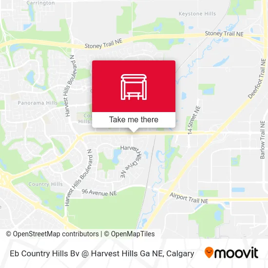 Eb Country Hills Bv @ Harvest Hills Ga NE map