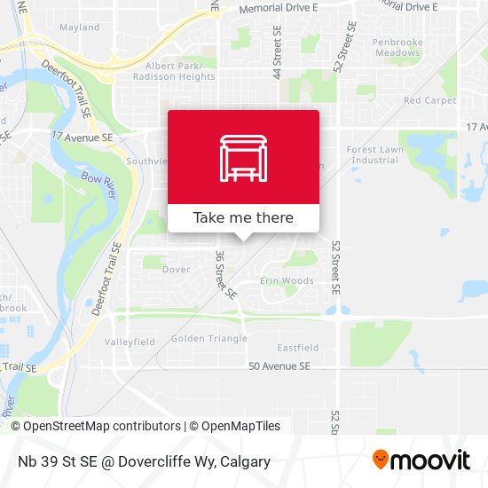 Nb 39 St SE @ Dovercliffe Wy map