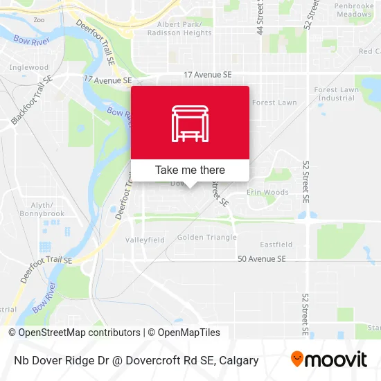 Nb Dover Ridge Dr @ Dovercroft Rd SE map