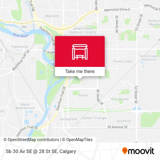 Sb 30 Av SE @ 28 St SE map