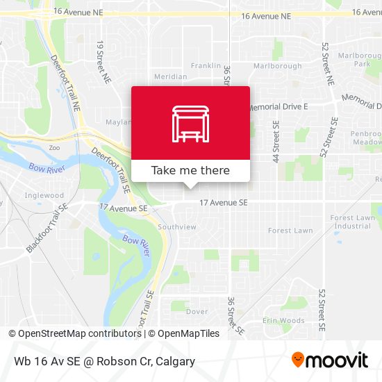 Wb 16 Av SE @ Robson Cr map