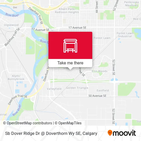 Sb Dover Ridge Dr @ Doverthorn Wy SE map