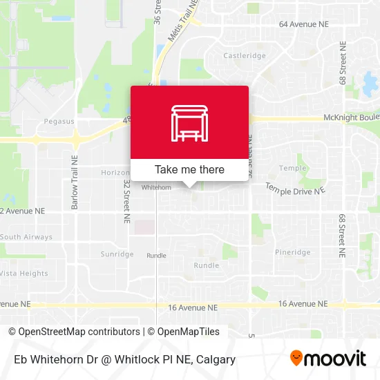 Eb Whitehorn Dr @ Whitlock Pl NE map