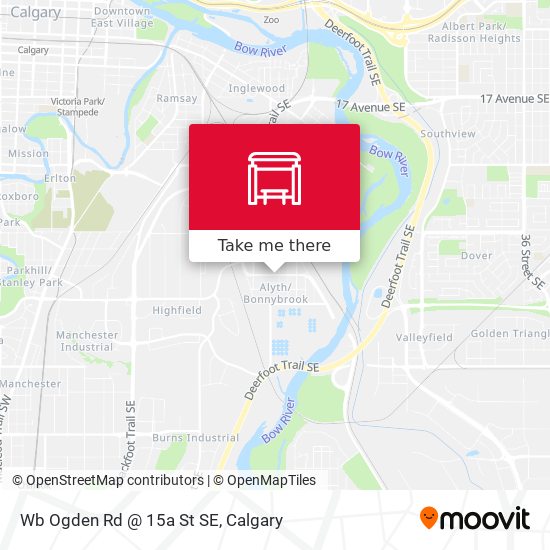Wb Ogden Rd @ 15a St SE map