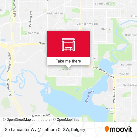 Sb Lancaster Wy @ Lathom Cr SW map