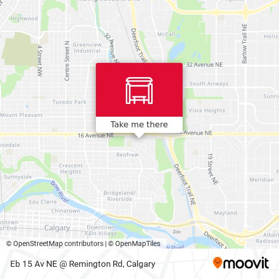 Eb 15 Av NE @ Remington Rd map
