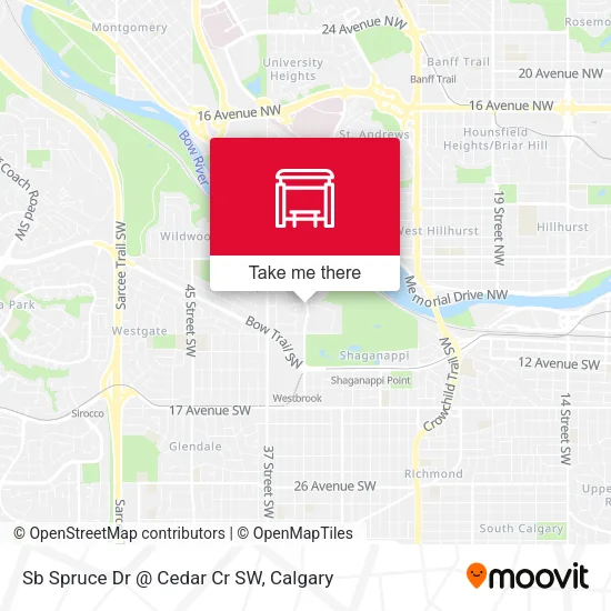 Sb Spruce Dr @ Cedar Cr SW plan