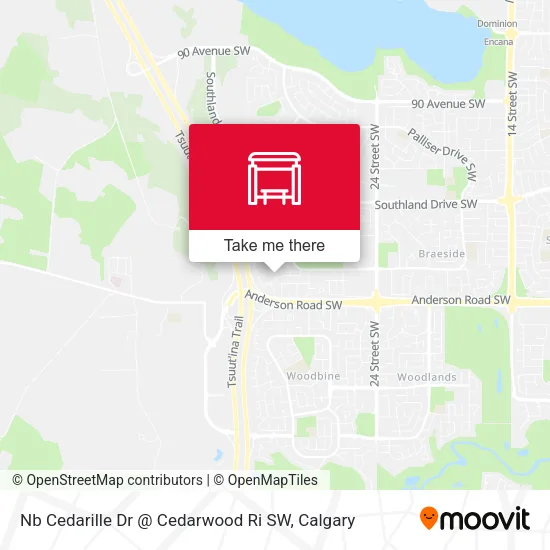 Nb Cedarille Dr @ Cedarwood Ri SW map