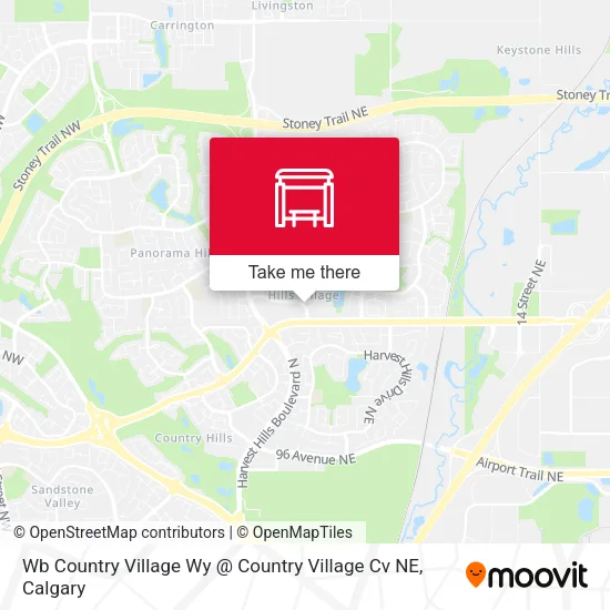 Wb Country Village Wy @ Country Village Cv NE map