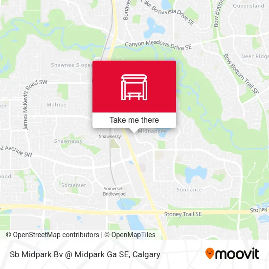 Sb Midpark Bv @ Midpark Ga SE map