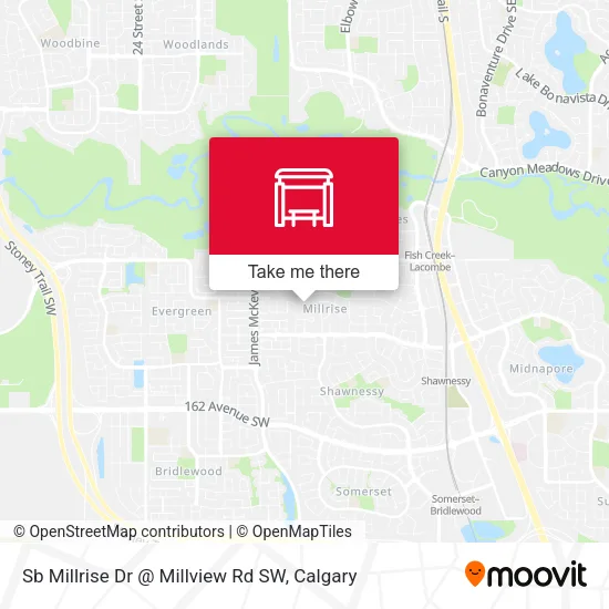 Sb Millrise Dr @ Millview Rd SW plan