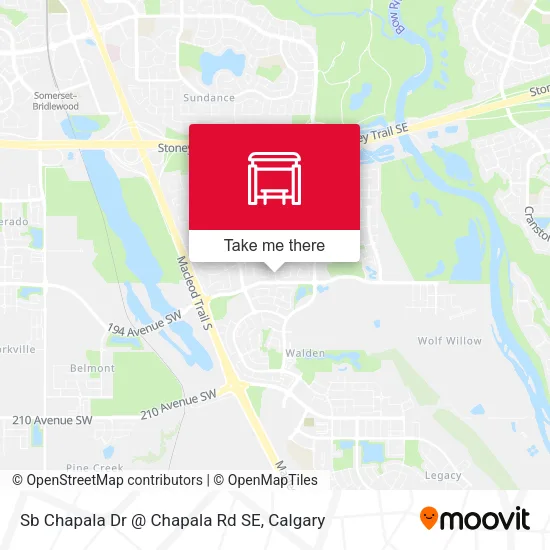 Sb Chapala Dr @ Chapala Rd SE map