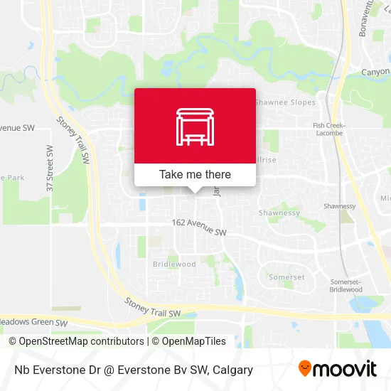 Nb Everstone Dr @ Everstone Bv SW map