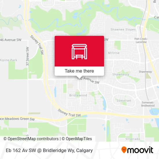 Eb 162 Av SW @ Bridleridge Wy map