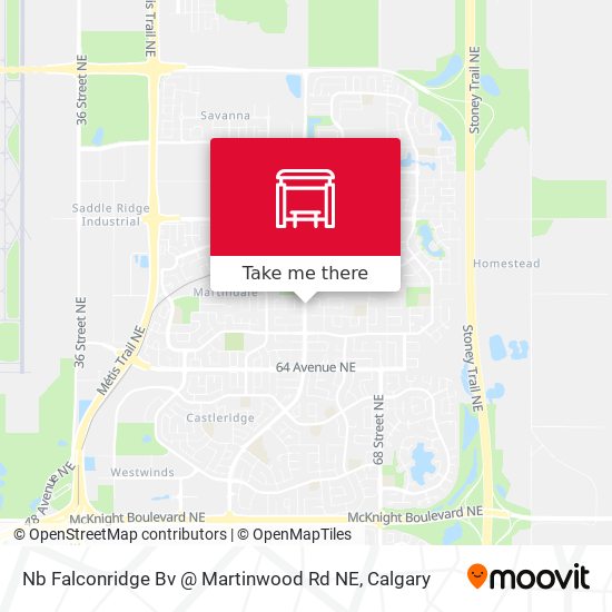 Nb Falconridge Bv @ Martinwood Rd NE plan