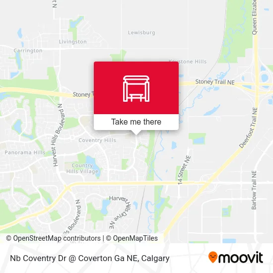 Nb Coventry Dr @ Coverton Ga NE map