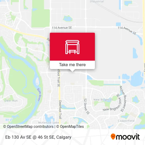 Eb 130 Av SE @ 46 St SE map