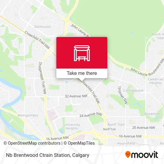 Nb Brentwood Ctrain Station plan