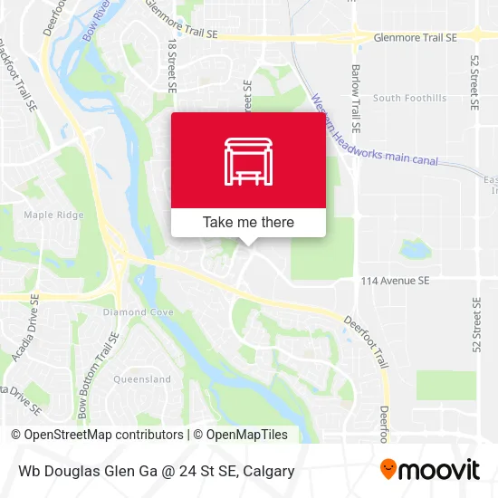 Wb Douglas Glen Ga @ 24 St SE map