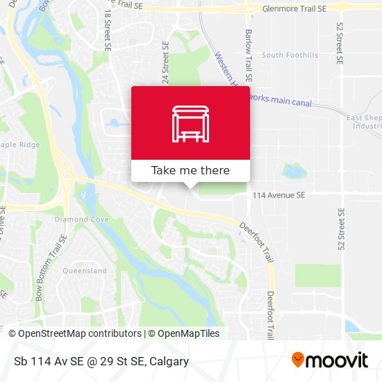 Sb 114 Av SE @ 29 St SE map
