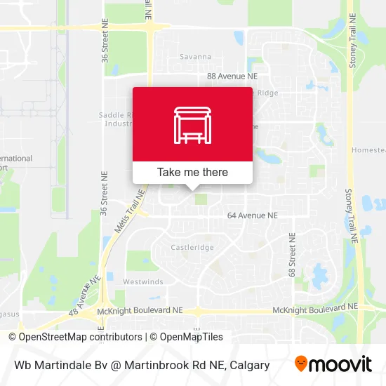 Wb Martindale Bv @ Martinbrook Rd NE map