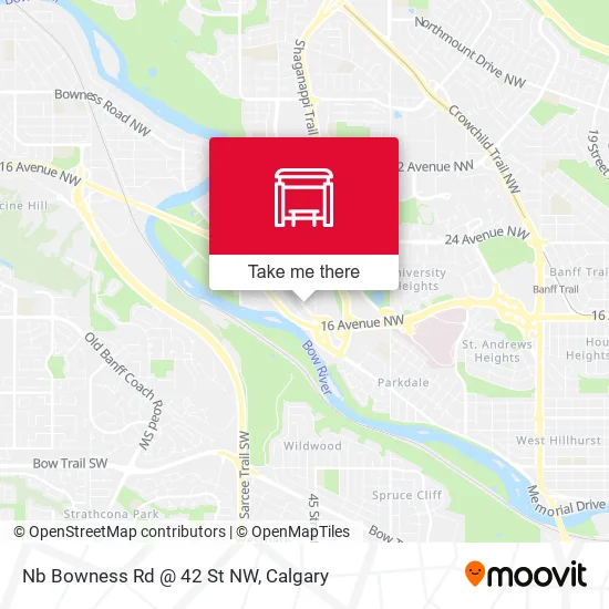 Nb Bowness Rd @ 42 St NW plan