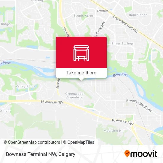 Bowness Terminal NW map