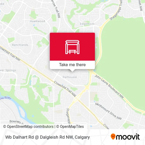 Wb Dalhart Rd @ Dalgleish Rd NW plan