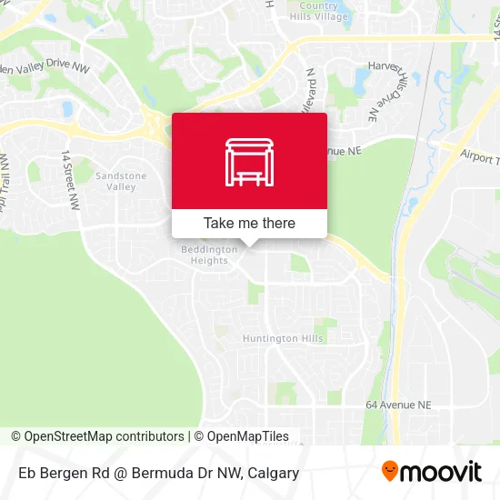 Eb Bergen Rd @ Bermuda Dr NW map