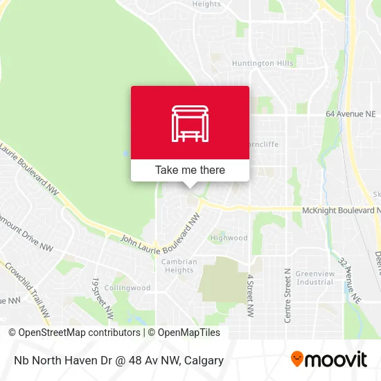 Nb North Haven Dr @ 48 Av NW plan