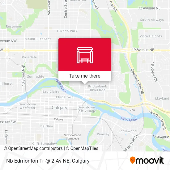 Nb Edmonton Tr @ 2 Av NE plan