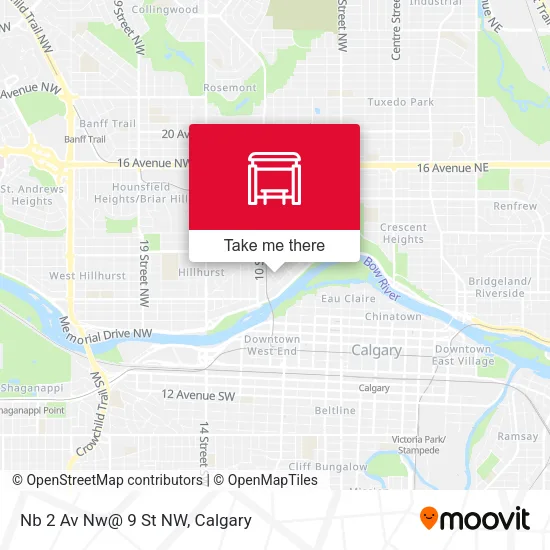 Nb 2 Av Nw@ 9 St NW map